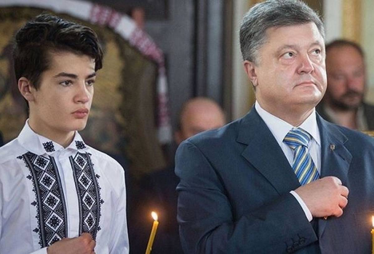 На Украине определились: в русском скандале с сыном Порошенко виноват Путин