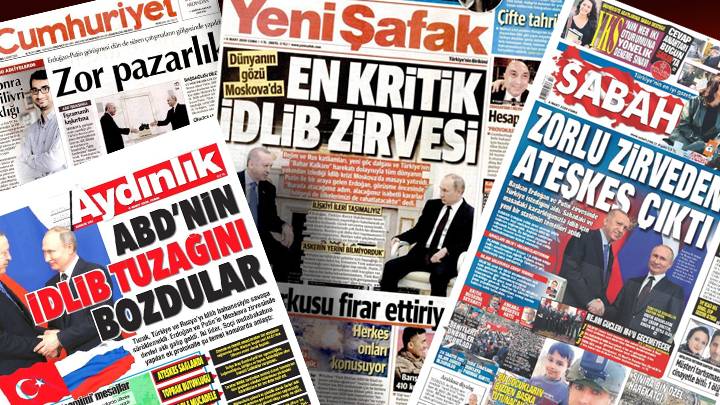 Путин и Эрдоган остановили войну, но не угрозы в турецких СМИ