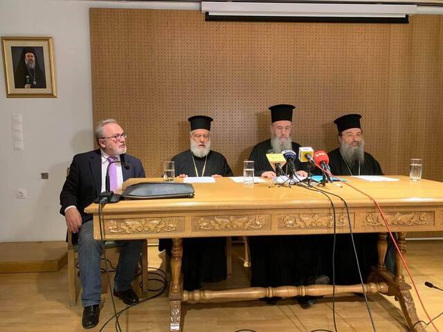 Всегреческий православный союз против патриарха Варфоломея