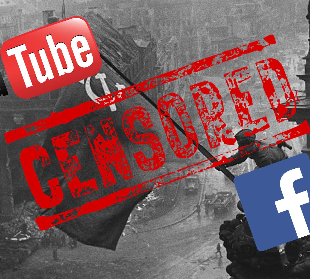 Как черти от ладана: Instagram и Facebook блокируют флаги над Рейхстагом