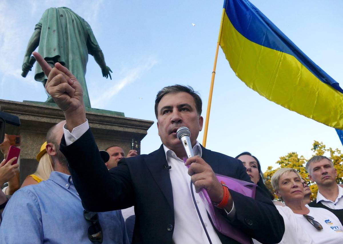 Саакашвили призвал США к активному вмешательству в дела Украины