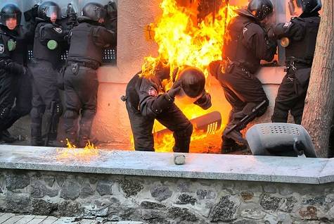 Украина пытается отмыться от дел «Беркута» на Майдане