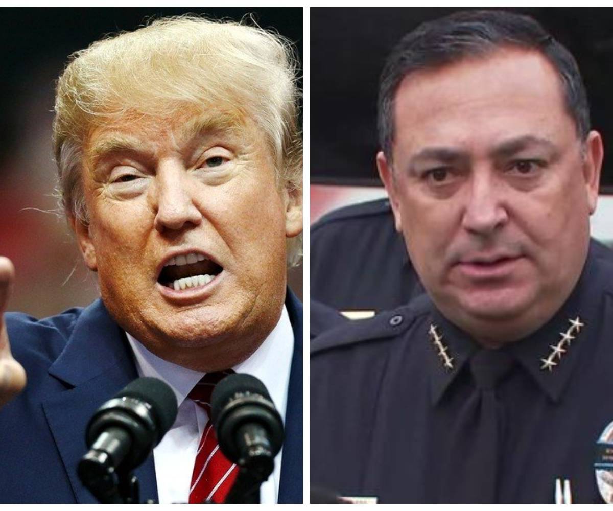 Шеф полиции Хьюстона Асеведо назвал Трампа новичком и попросил закрыть рот