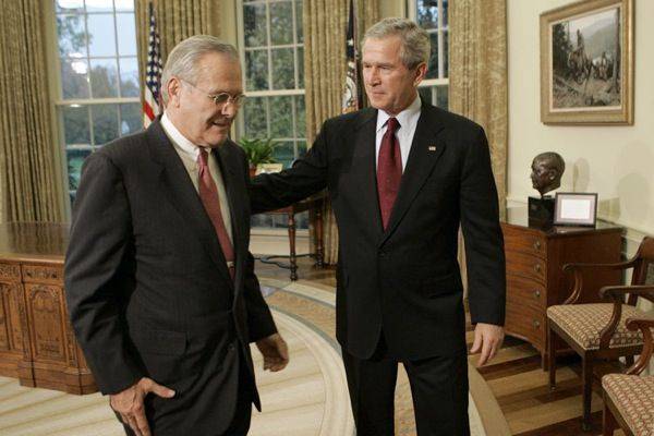 Буш и Рамсфельд поддержали в 2003 году мародеров Ирака. А что сейчас?