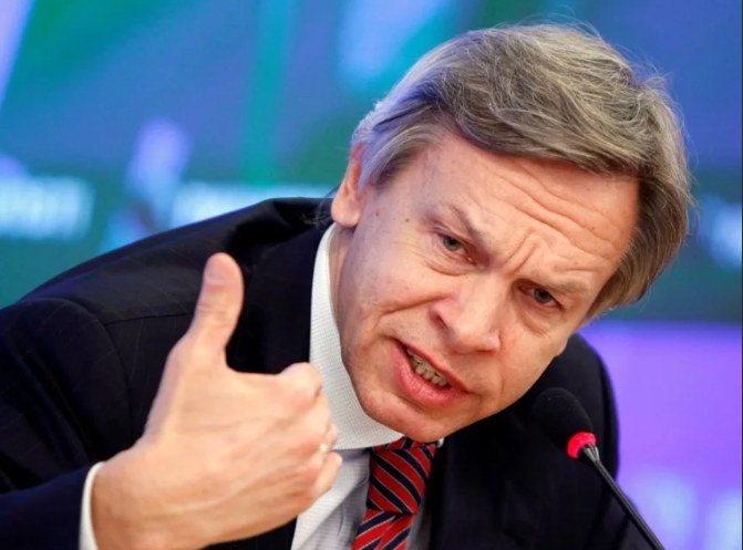 Пушков сыронизировал о заявлении про "наступательную дипломатию" Украины Пушков сыронизировал о заявлении про "наступательную дипломатию" Украины