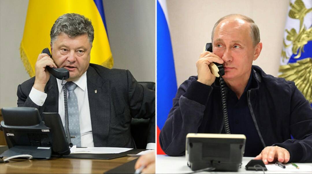 Запись телефонного разговора Путина и Порошенко вскрыла двуличие экс-главы