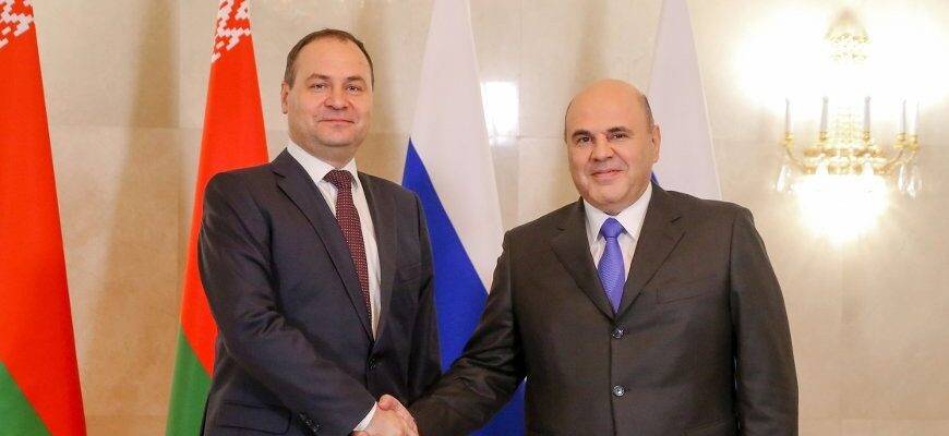 О первых результатах очной встречи премьер-министров Беларуси и России