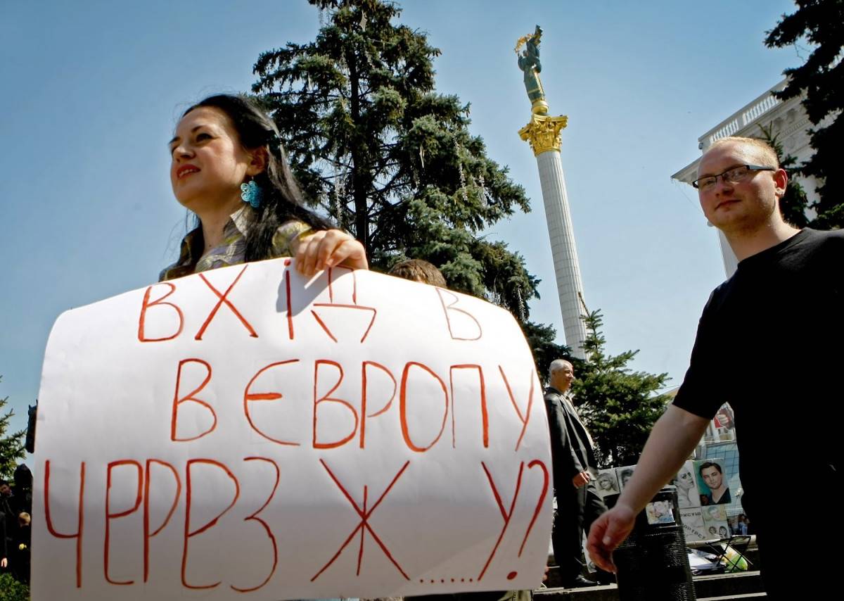 На Украине растёт ненависть к двуличному Западу