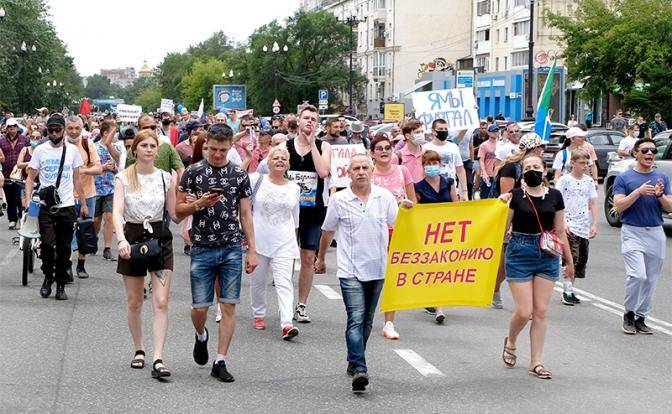 3 недели протеста в Хабаровске: Кремль делает вид, что его это не касается 3 недели протеста в Хабаровске: Кремль делает вид, что его это не касается