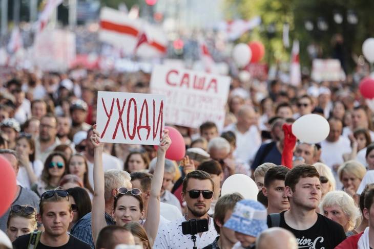 Протесты в Белоруссии не стихают, но не переходят в Майдан