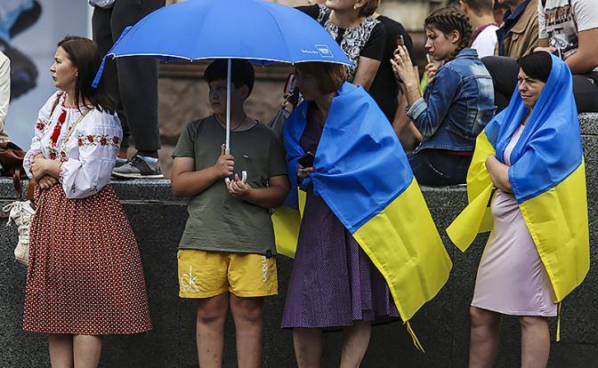 Годовщину независимости юго-восток Украины встретил, спрятав глаза Годовщину независимости юго-восток Украины встретил, спрятав глаза