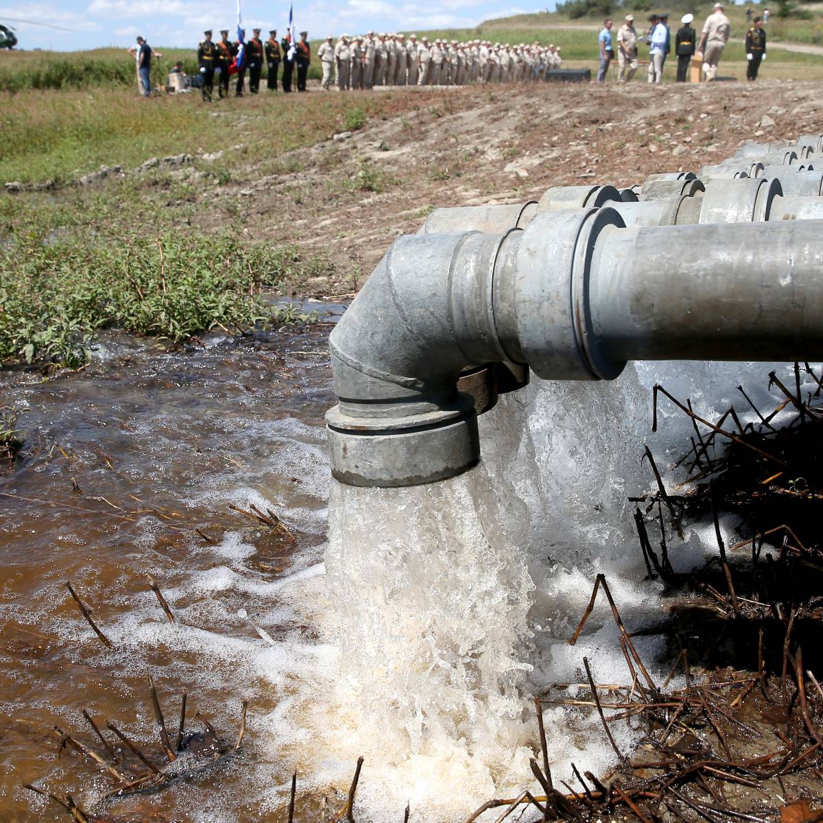 ООН заинтересовалась подачей воды в Крым
