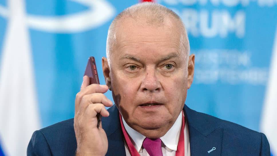 Украина тоскует по Дмитрию Киселеву после запрета российского ТВ Украина тоскует по Дмитрию Киселеву после запрета российского ТВ