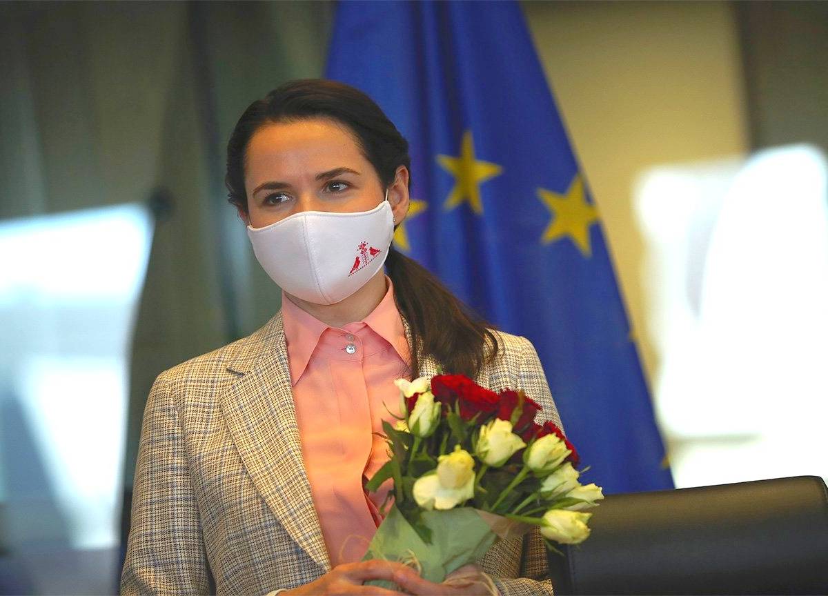 Россия отреагировала на участие Тихановской во встрече глав МИД ЕС
