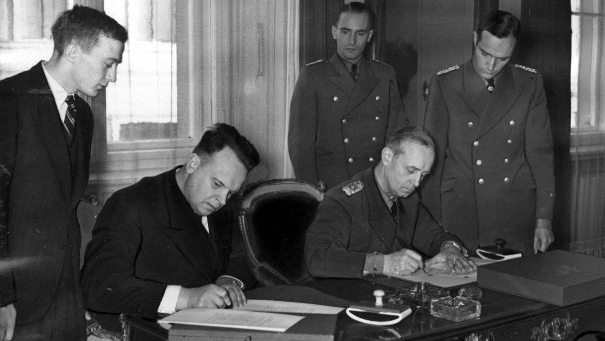Суть советско-германского договора о дружбе и границе от 28 сентября 1939 г