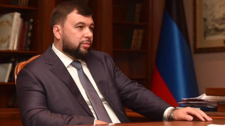 Пушилин отреагировал на заявление Зеленского о войне на Донбассе