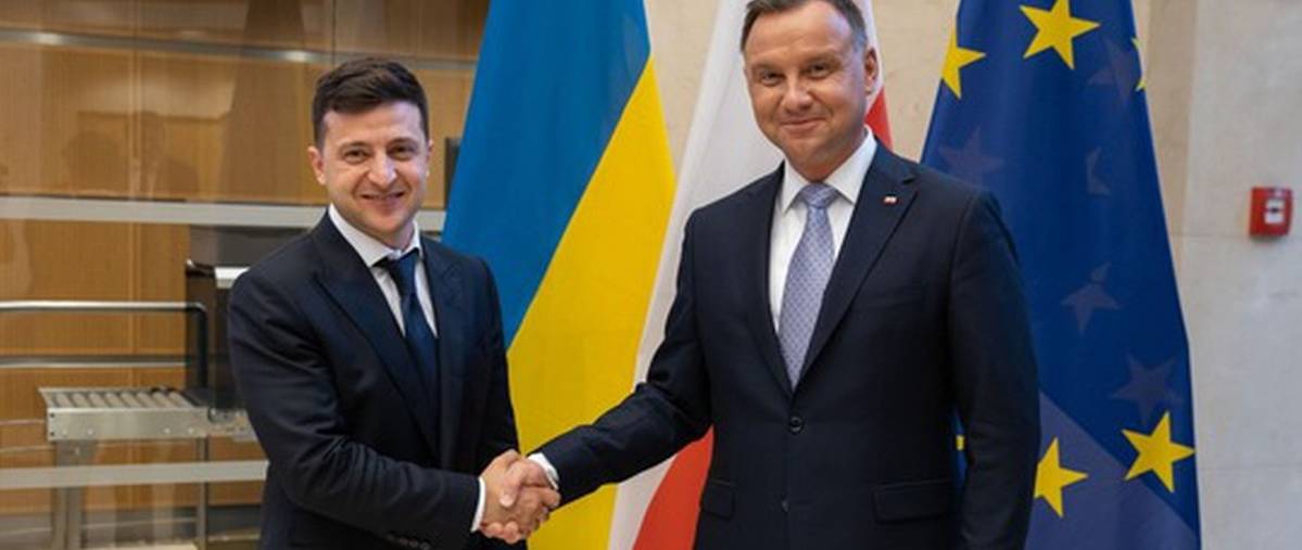 Дуда и Зеленский обсуждают в Киеве реализацию антироссийского плана