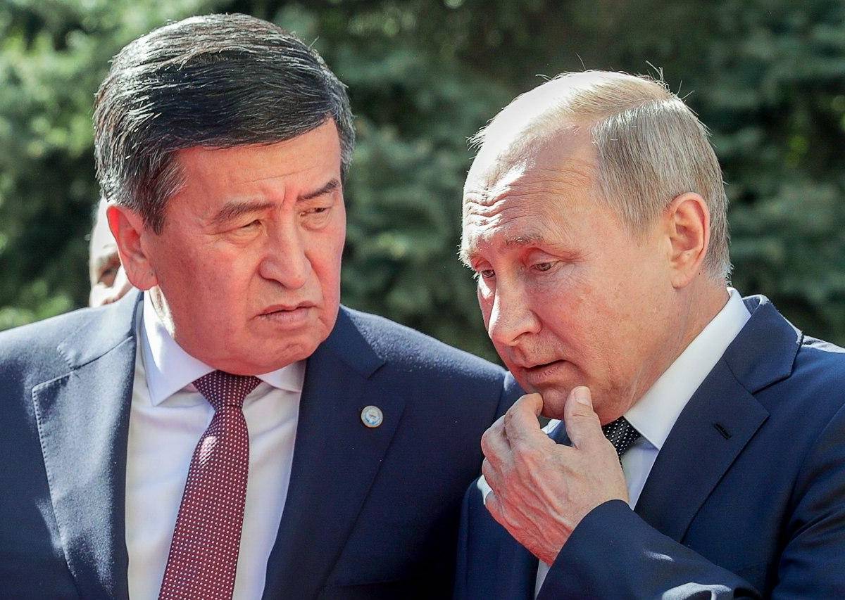 Глава Киргизии Жээнбеков с начала кризиса несколько раз говорил с Путиным