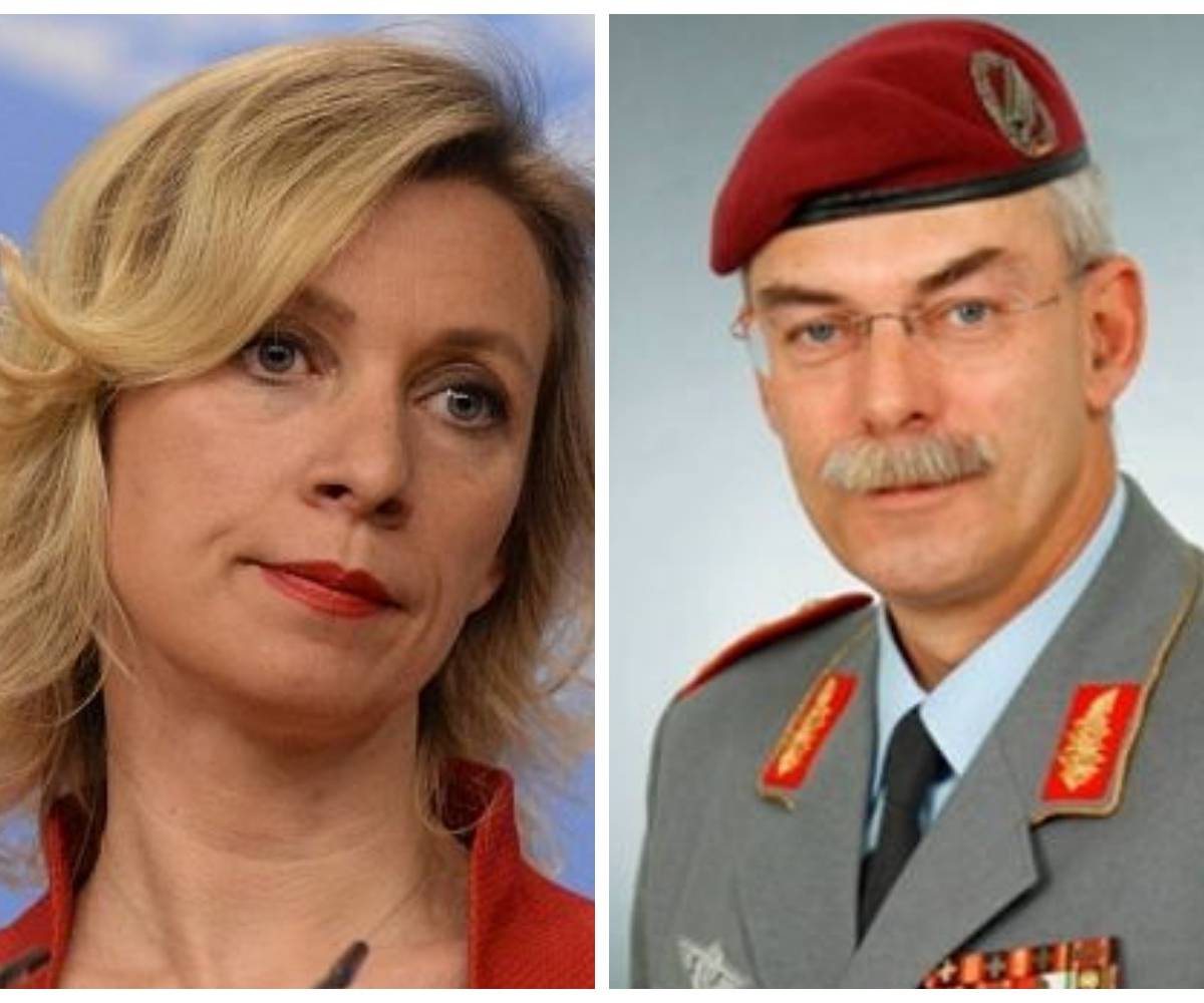 Захарова резко одернула генерала НАТО за слова о России-противнике Захарова резко одернула генерала НАТО за слова о России-противнике