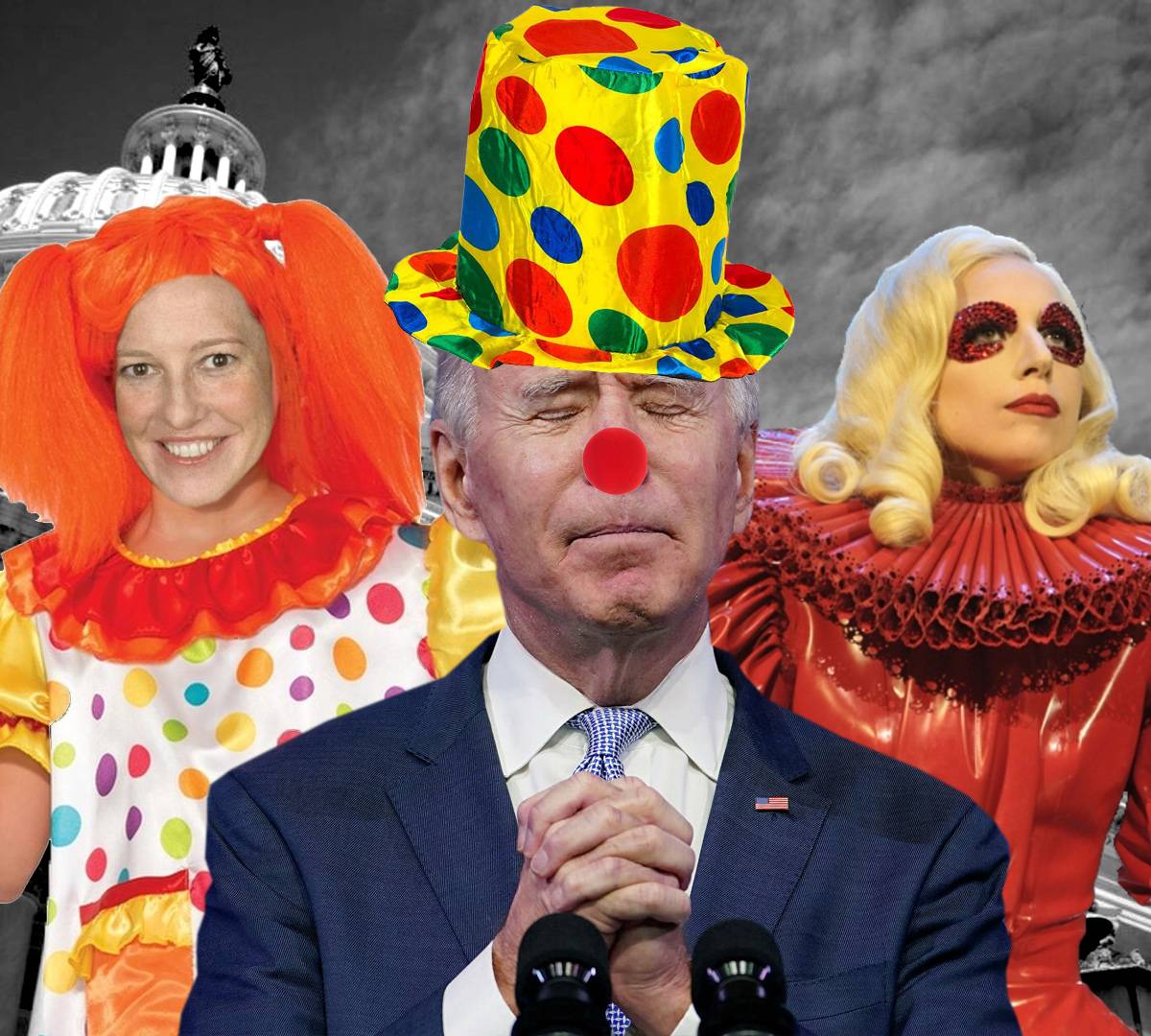 Цирк приехал: Байден, Псаки и Леди Гага стали символами новой Америки