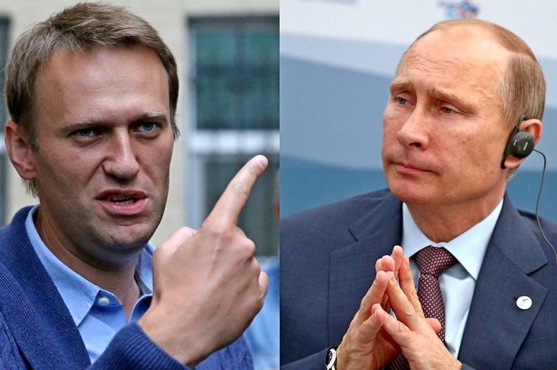 Тот, чьей тенью является Навальный, хочет сместить Путина