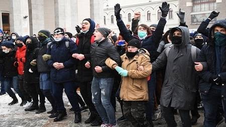Незаконные митинги в РФ являются частью новой американской внешней политики