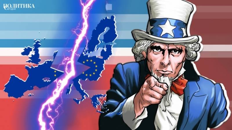Санкционная политика США против России может запустить сценарий развала ЕС