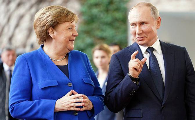 Европу пугает пакт Путина-Меркель Европу пугает пакт Путина-Меркель