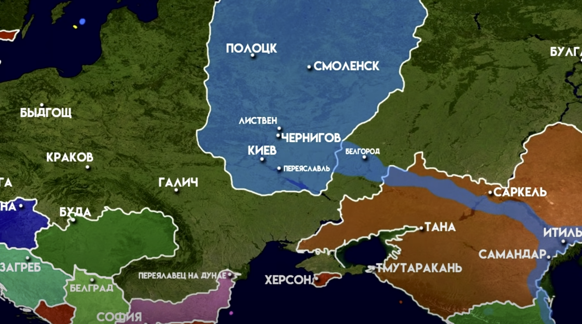 История Украины в картах: версия украинского блогера