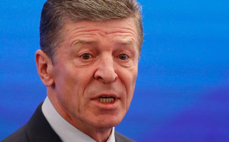 Киев отреагировал на слова Козака о "защите Россией жителей Донбасса" Киев отреагировал на слова Козака о "защите Россией жителей Донбасса"