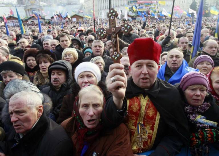 Влияние католической церкви на гражданский конфликт на Украине