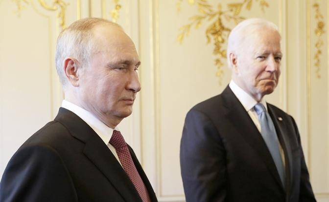 «Осмелевший Байден встретился с невозмутимым Путиным» «Осмелевший Байден встретился с невозмутимым Путиным»