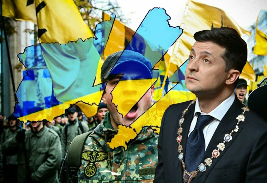 Зеленский всерьёз примеряет на Украину путь фашистских стран XX века Зеленский всерьёз примеряет на Украину путь фашистских стран XX века