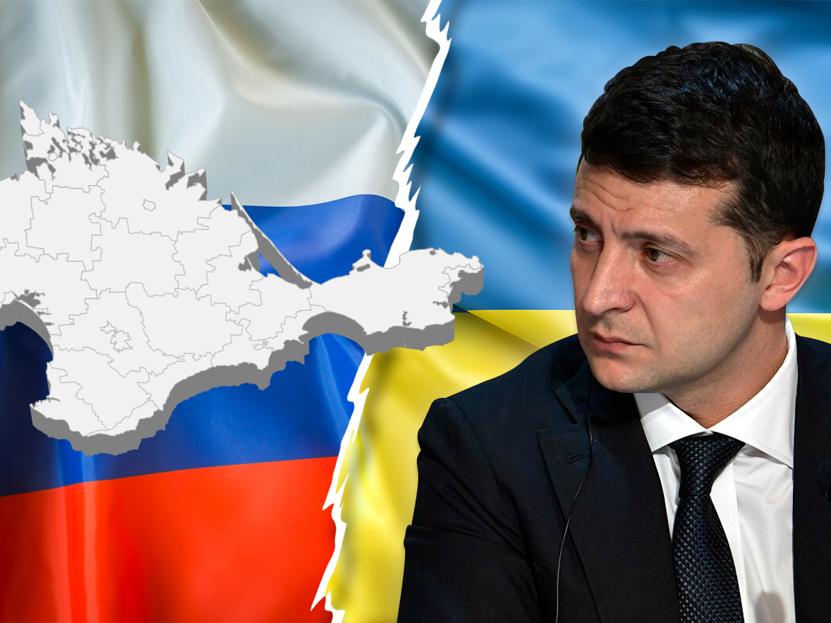 На украинском ТВ сообщили, что Зеленский назло РФ готов отдать Крым туркам