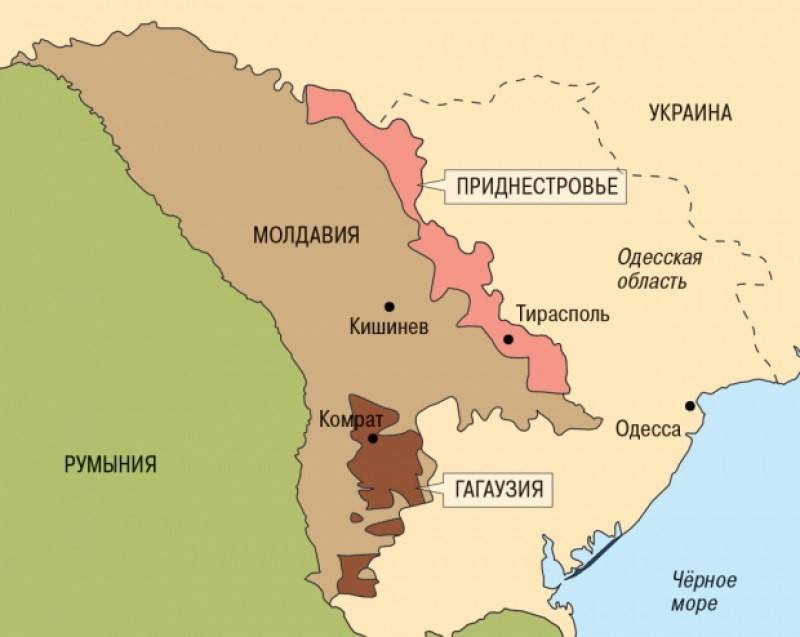 Пророссийская Гагаузия на юге Молдовы рискует стать новой «горячей точкой»
