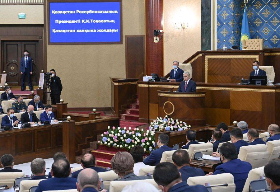 Президент Казахстана в третий раз обратился к народу