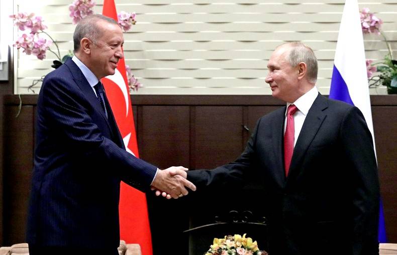 В гостях у «врага»: зачем Путин принял Эрдогана