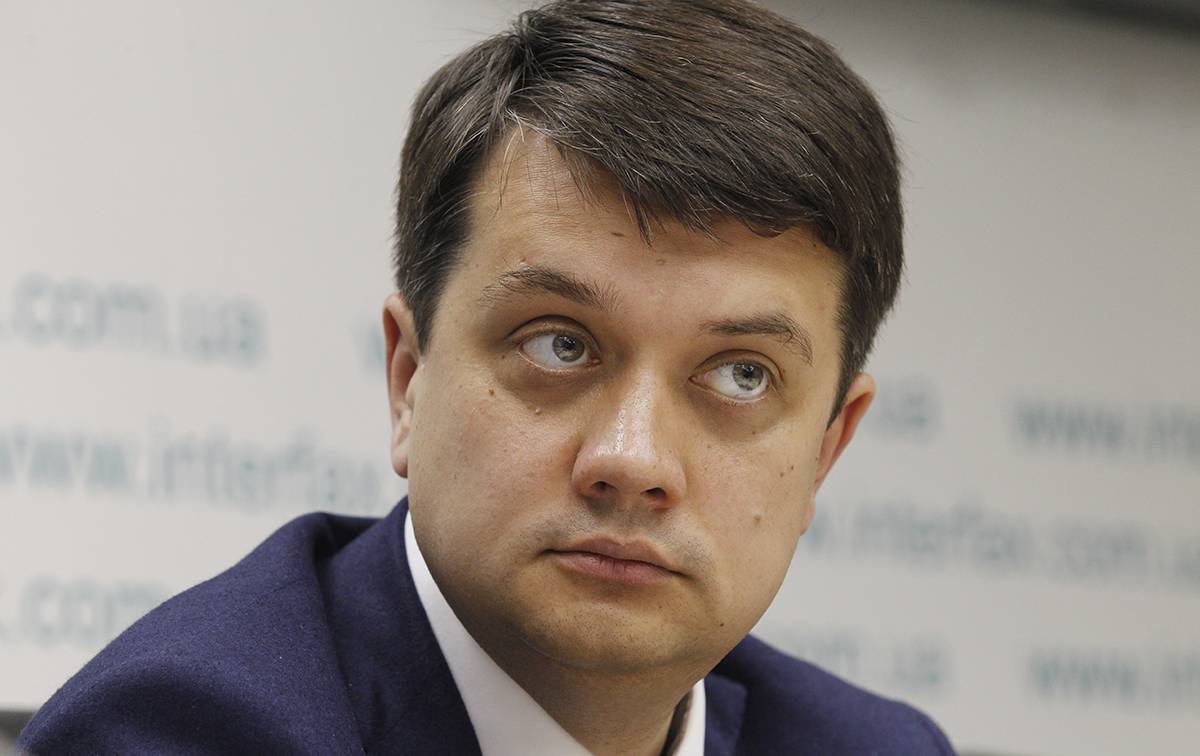 Украина: Разумков был сдерживающим фактором Украина: Разумков был сдерживающим фактором