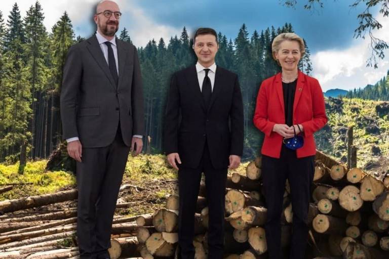 «Европейский» саммит в Киеве: в Евросоюз позвали карпатский лес