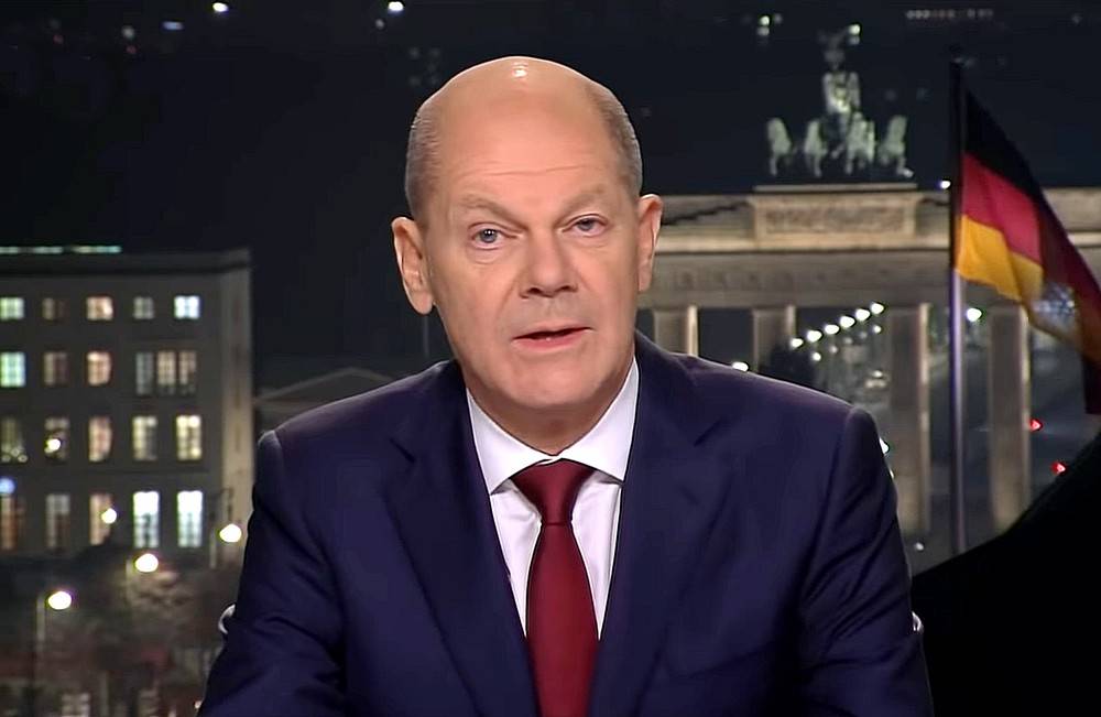 Канцлер ФРГ Шольц упомянул Украину в первом новогоднем поздравлении Канцлер ФРГ Шольц упомянул Украину в первом новогоднем поздравлении