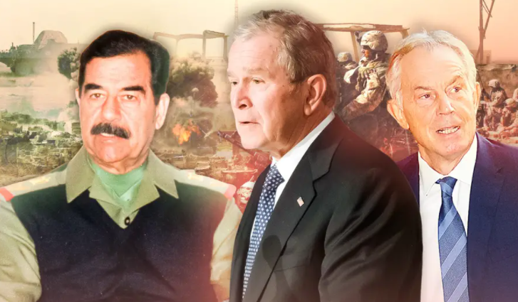 Разрушая Ирак: как Буш-младший и Блэр планировали свержение Саддама Хусейна