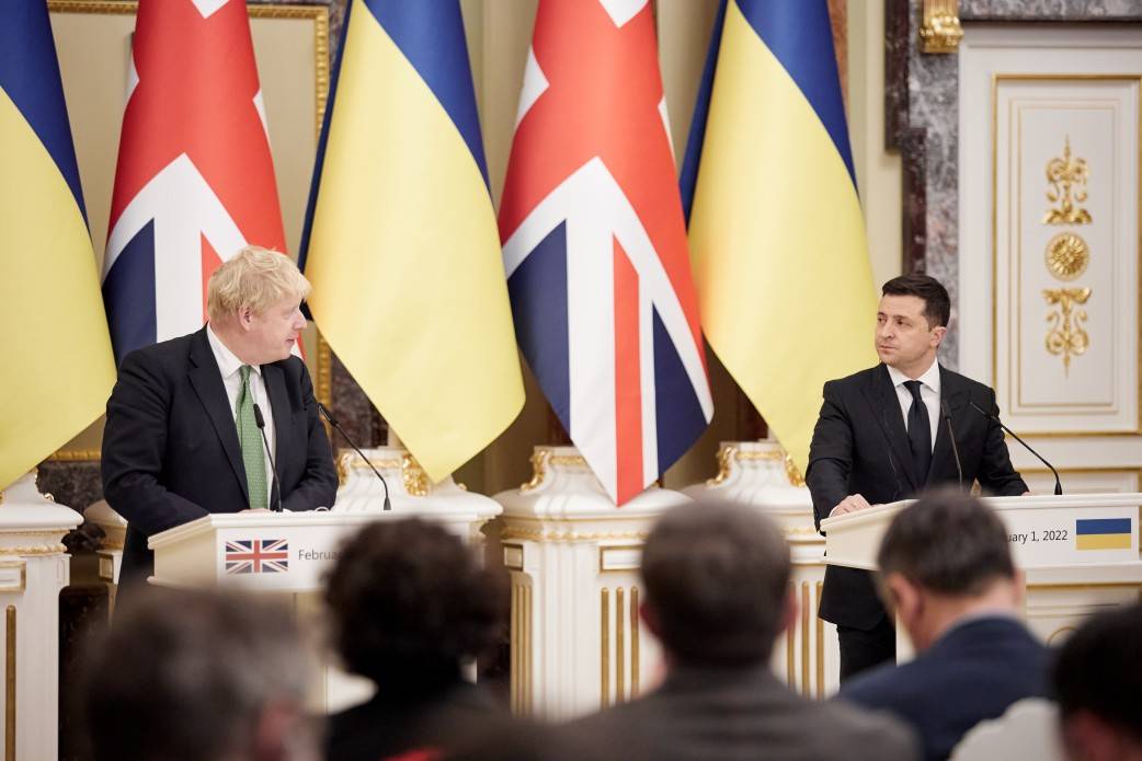 РФ призывают отнестись к визиту Джонсона в Киев как к серьёзнейшей угрозе