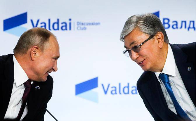 Путин отказался от претензий на Северный Казахстан Путин отказался от претензий на Северный Казахстан