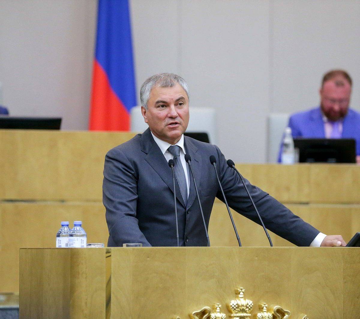 Володин выступил с беспрецедентно резким заявлением по Украине Володин выступил с беспрецедентно резким заявлением по Украине