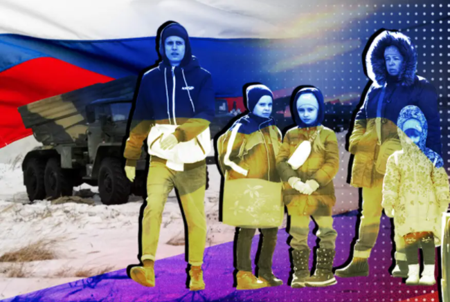 Россия обеспечивает возвращение домой изгнанным нацистами украинцам