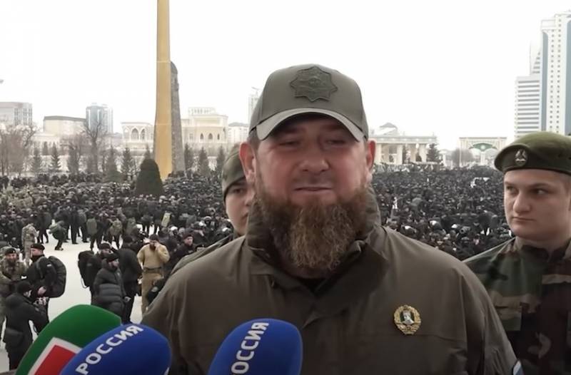 Глава Чечни Рамзан Кадыров записал обращение к украинцам