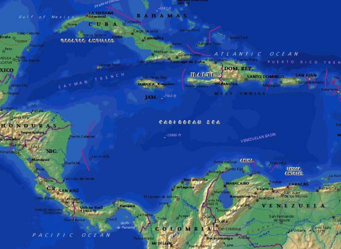 Геополитическая обстановка в Карибском бассейне