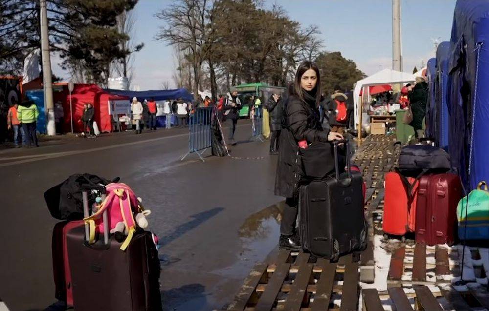 Украинские беженцы скапливаются на мексикано-американской границе
