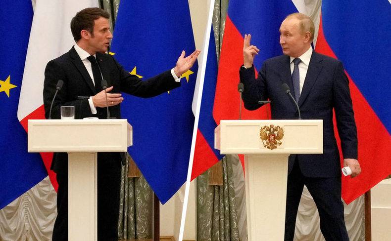 Названа причина прекращения контактов между Путиным и Макроном Названа причина прекращения контактов между Путиным и Макроном