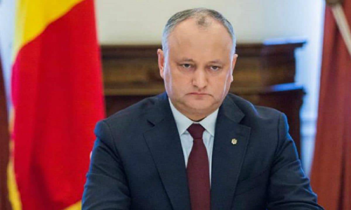 У экс-президента Молдовы Игоря Додона проходят обыски